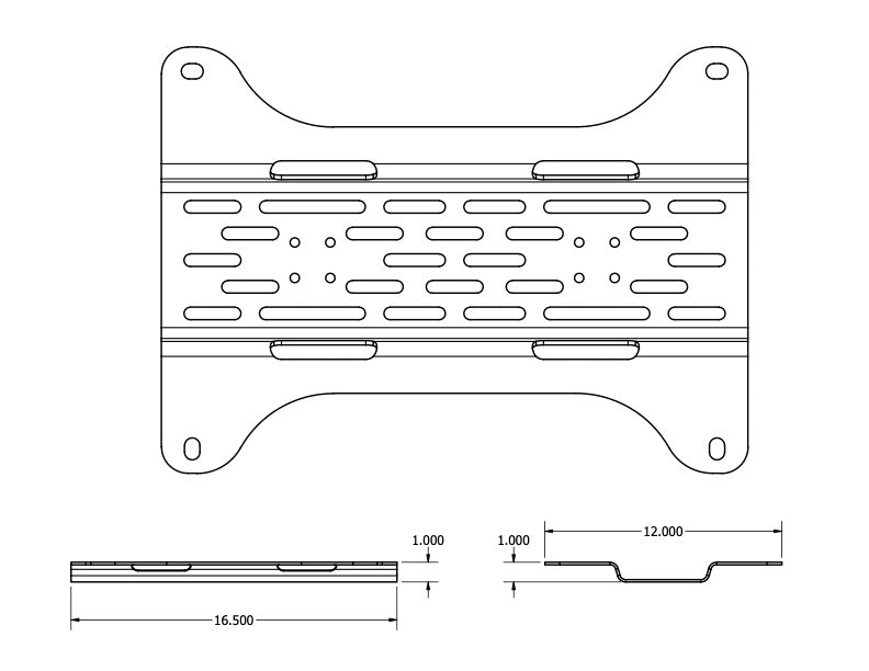 Overland Kitted MAXTRAX Mini Plate  Mounting Gear Overland Kitted- Adventure Imports